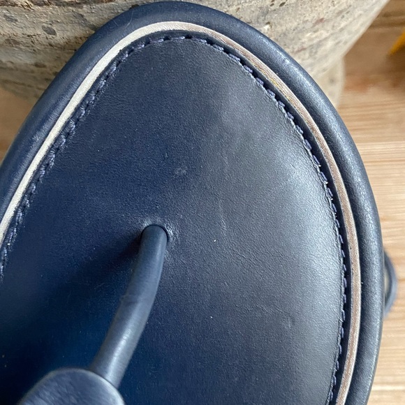 NWOB β’ Tory Burch Metal Miller Leather Sandals - Picture 11 of 16